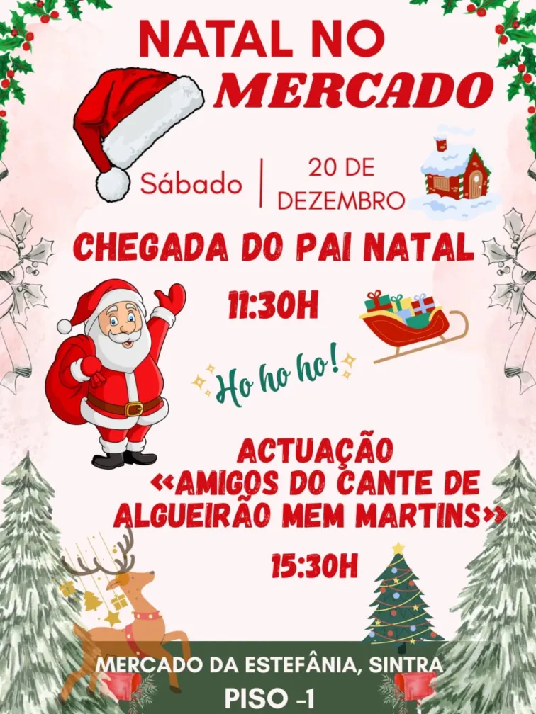 Natal no Mercado da Estefânia